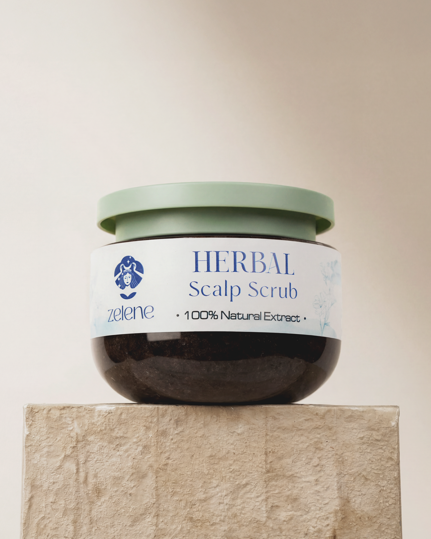 Zelene Herbal Scalp Scrub | Flakes | Oily Scalp