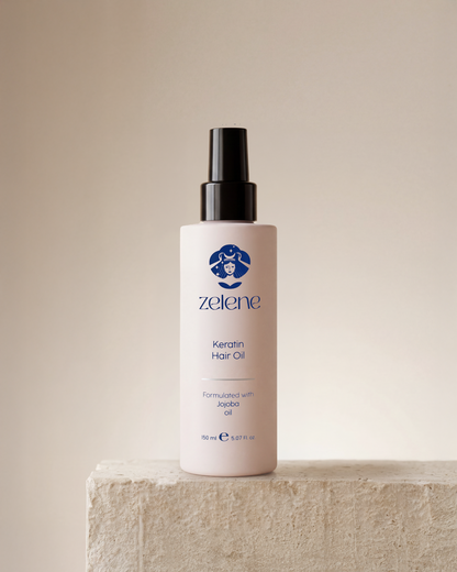 Zelene Keratin Treatment Hair Oil (150ml) | Hair Care