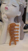 Brown Guasha Brush ( Meridian ) With Acupressure